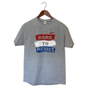 Dare To Resist Gray Short Sleeve T-Shirt Men's M D.A.R.E.